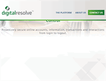 Tablet Screenshot of digitalresolve.com